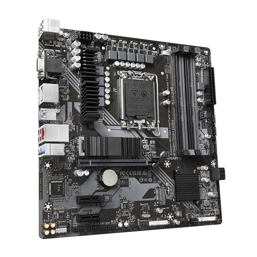 Płyta Socket LGA1700 Gigabyte B760M DS3H DDR4 - obrazek 2