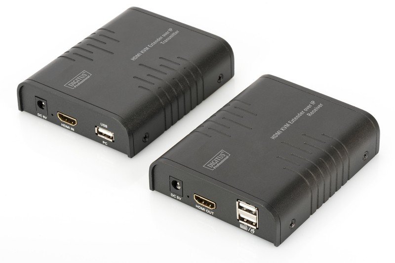 Extender HDMI po skrętce kat5e/6/6a/7 do 120m Full HD Digitus