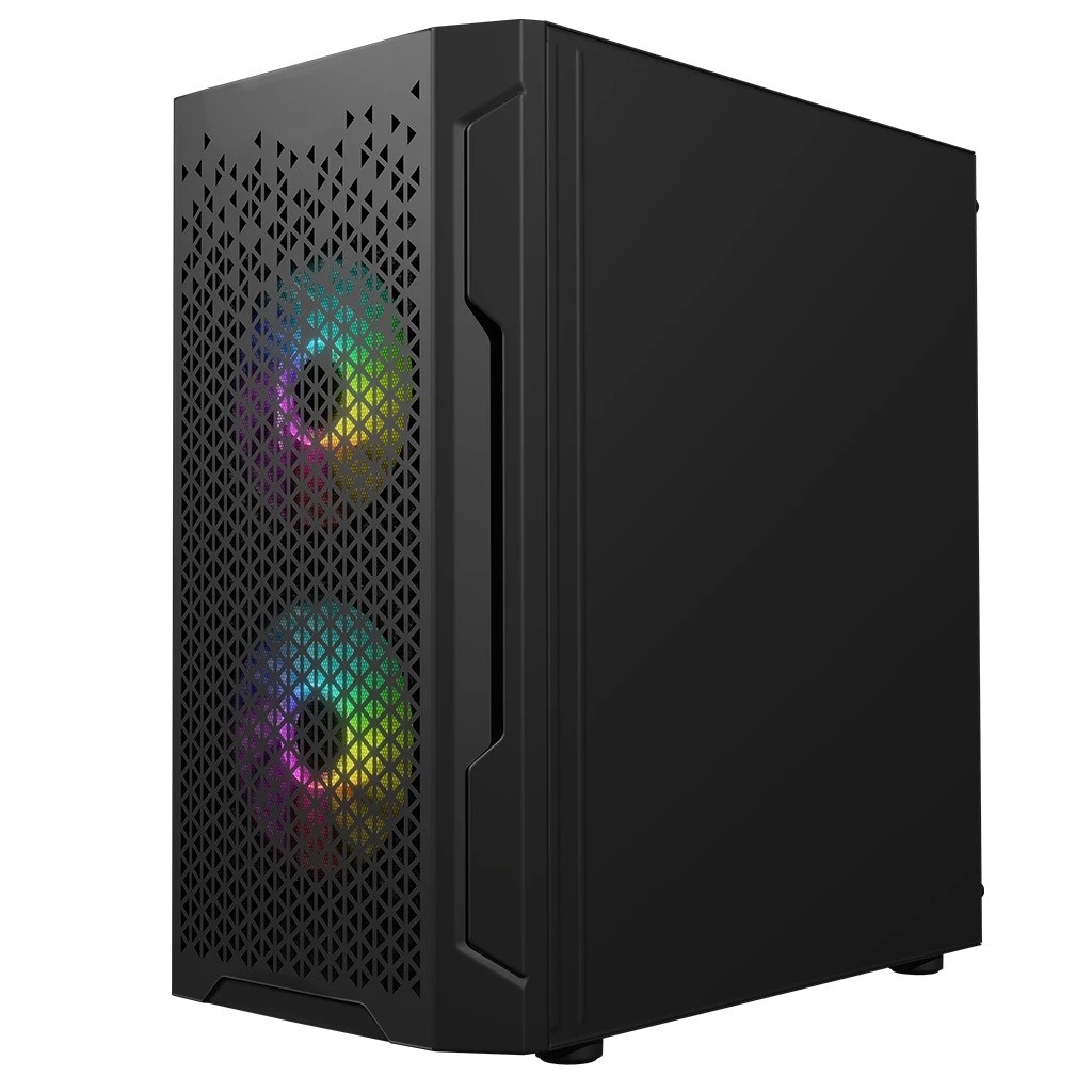 Obudowa Logic Aramis ARGB MINI Czarna - obrazek 2