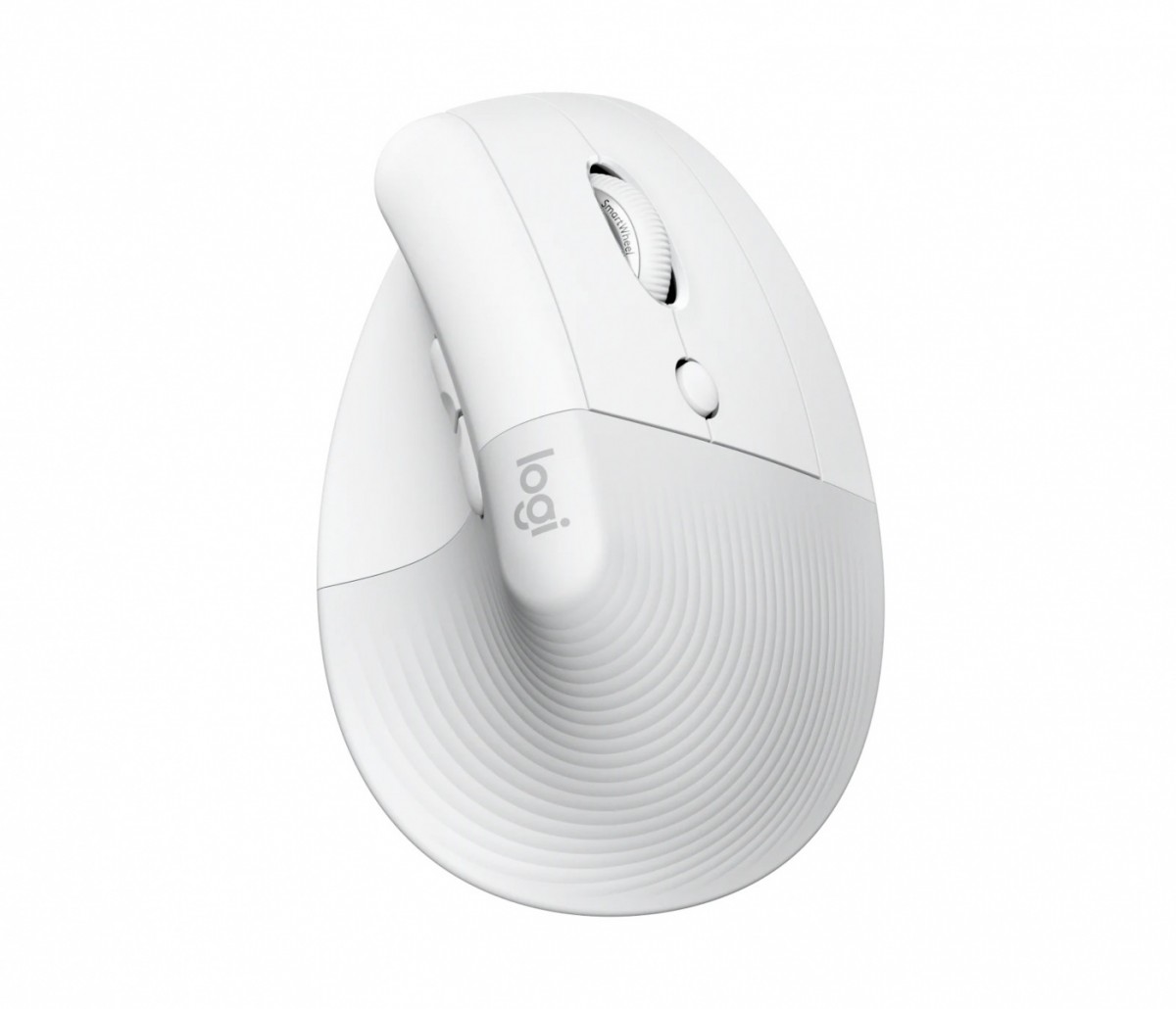 Mysz bezprzewodowa Logitech Lift Vertical dla komputerów Mac Biała