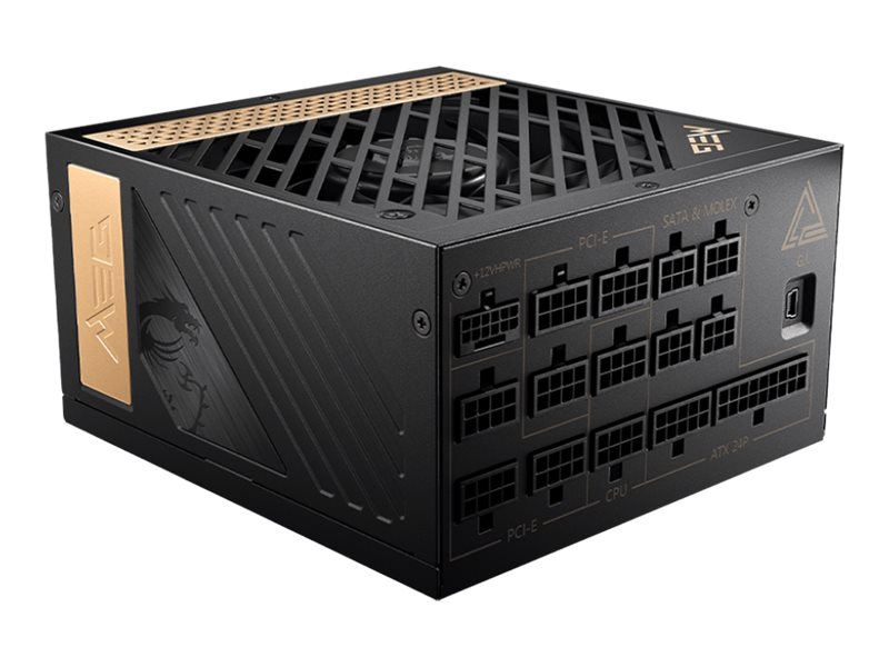 Zasilacz ATX 1300W MSI MEG AI1300P PCIE5 Modularny 80 Plus Platinium - obrazek 2