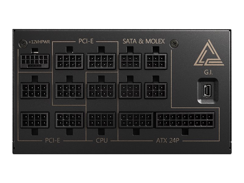 Zasilacz ATX 1300W MSI MEG AI1300P PCIE5 Modularny 80 Plus Platinium - obrazek 4