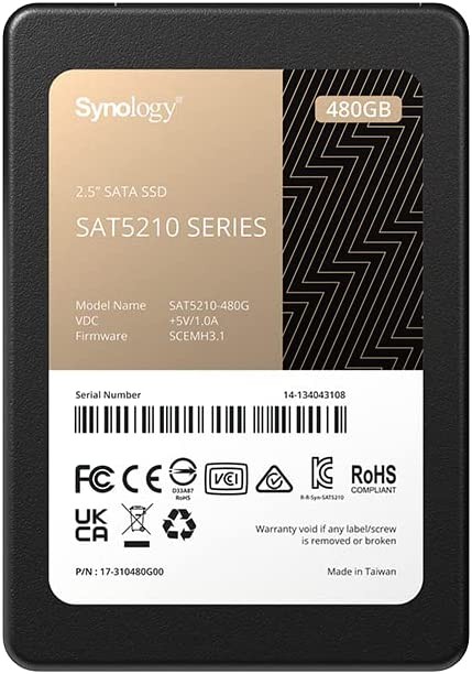 SSD 2.5" 480GB Synology SAT5210