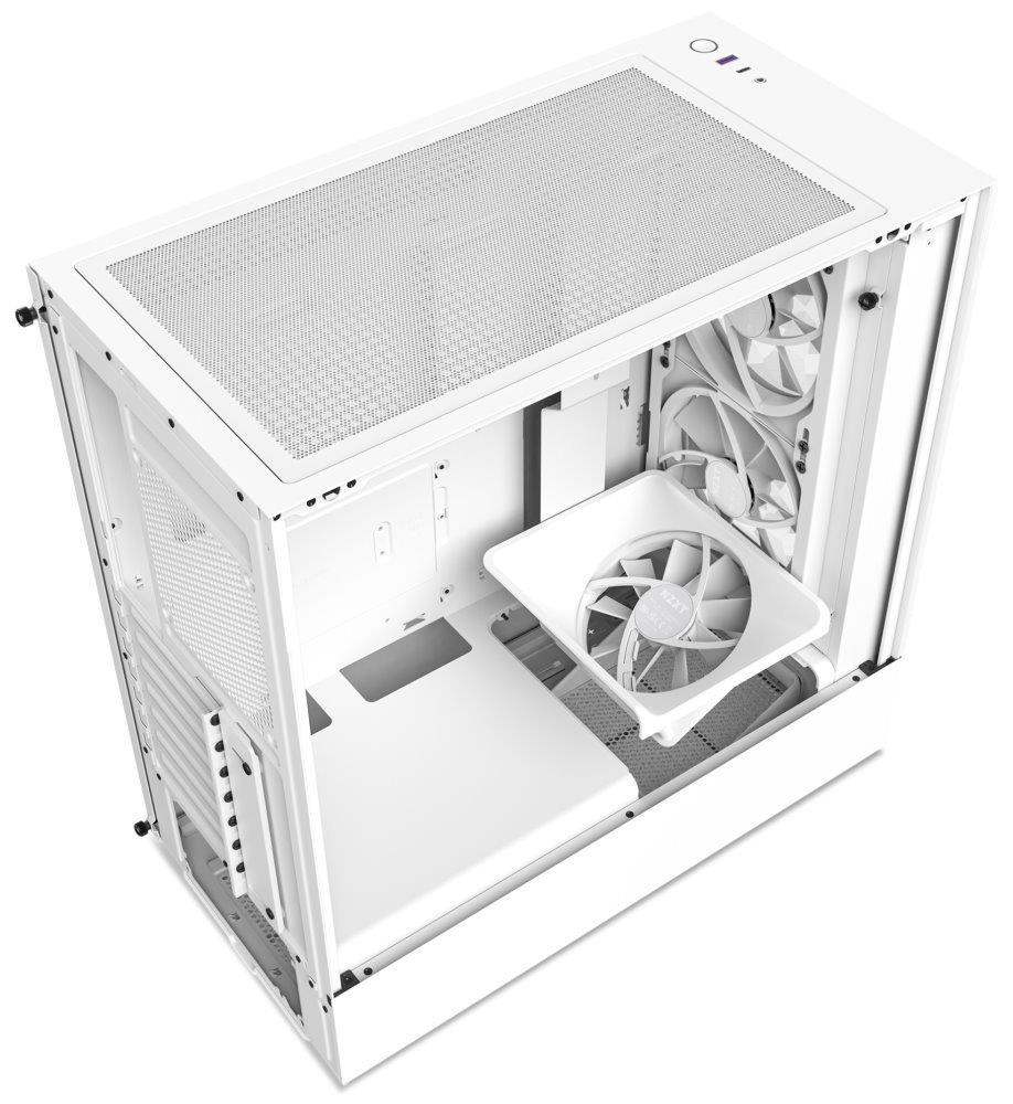 Obudowa NZXT H5 Elite z oknem Biała - obrazek 5