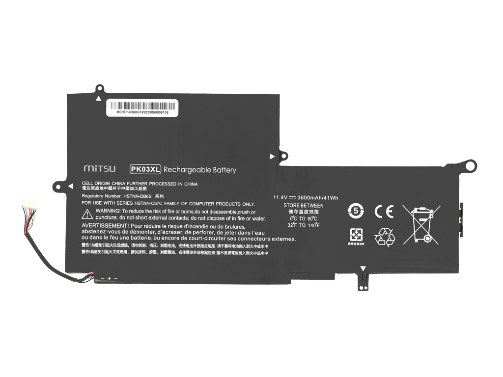 Bateria do laptopa HP Envy x360 13, Spectre Pro x360 G1 - obrazek 3