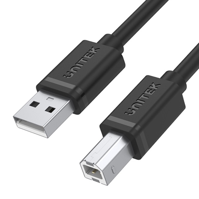 Kabel USB 2.0 A/B 1.0 m Unitek