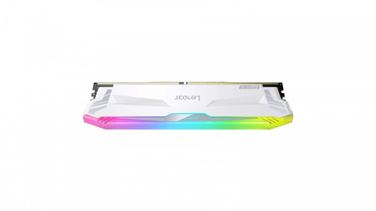 DIMM PC-6400 DDR5 32GB Lexar Ares RGB Gaming White **2 x 16GB** - obrazek 4