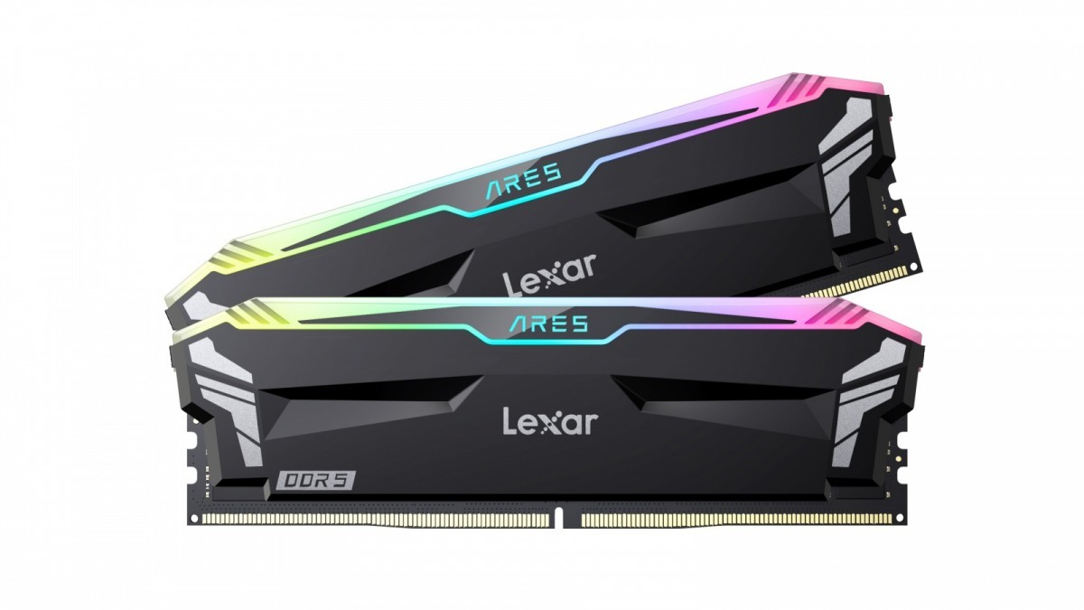 DIMM PC-7200 DDR5 32GB Lexar Ares RGB Gaming Black **2 x 16GB**