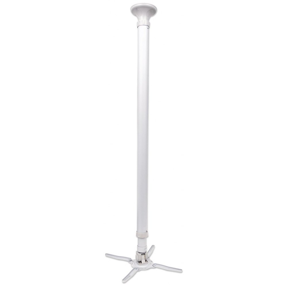 Uchwyt do mocowania projektora sufitowy z regulowanym ramieniem 1220-2020 mm - 15kg Manhattan