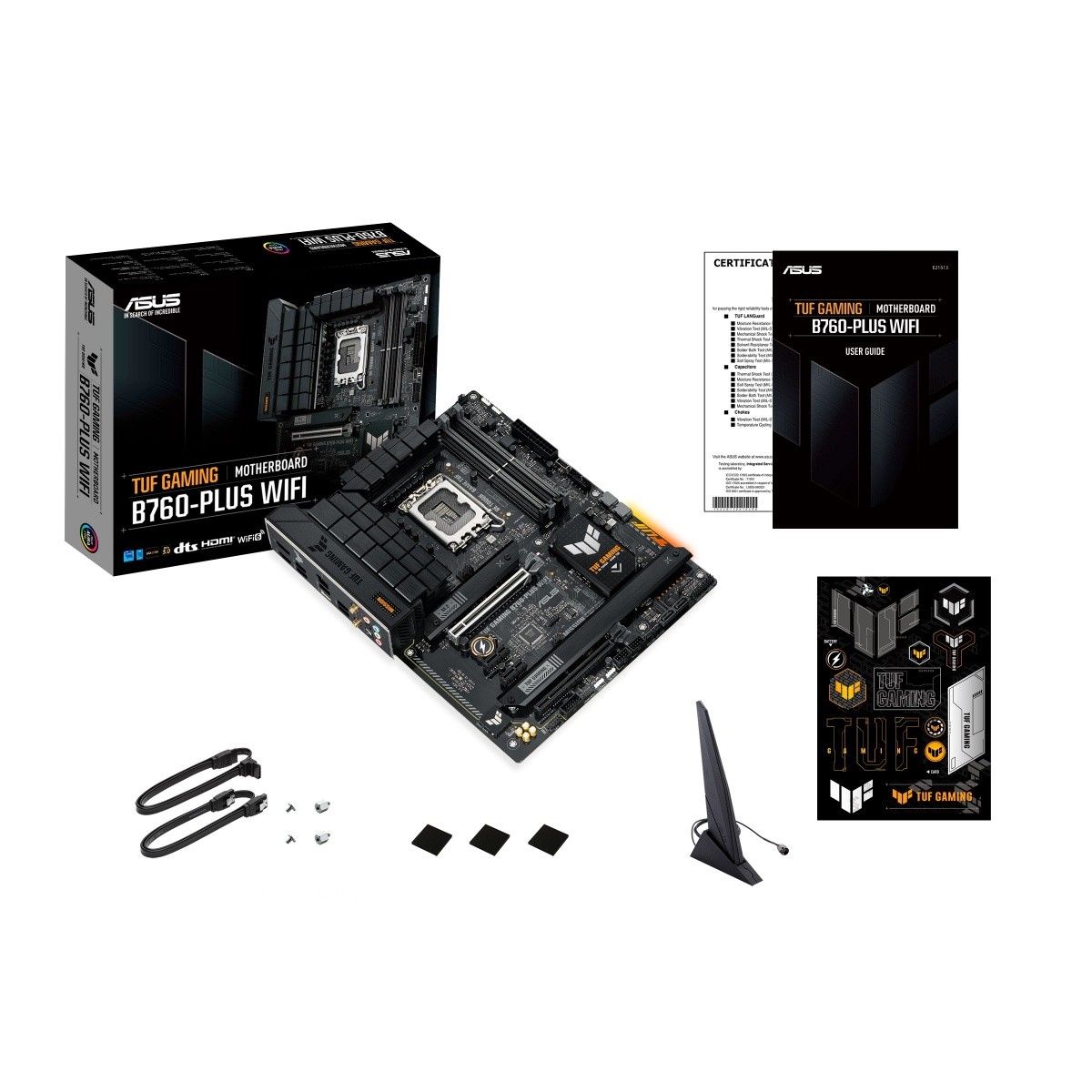 Płyta Socket LGA1700 Asus TUF GAMING B760-PLUS WIFI - obrazek 2