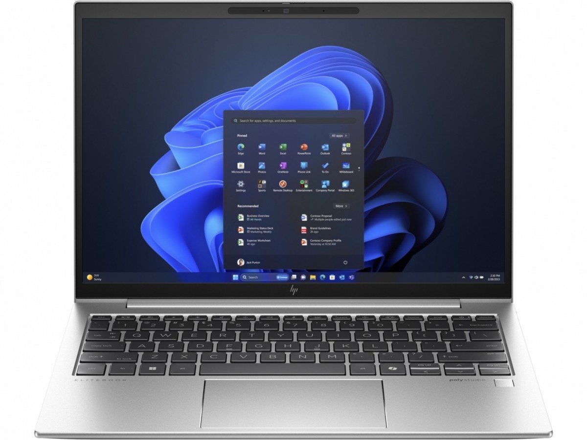 Laptop HP EliteBook 830 G11 13,3" WUXGA Ultra 7 155U 16GB 512GB SSD MS Windows 11 Professional