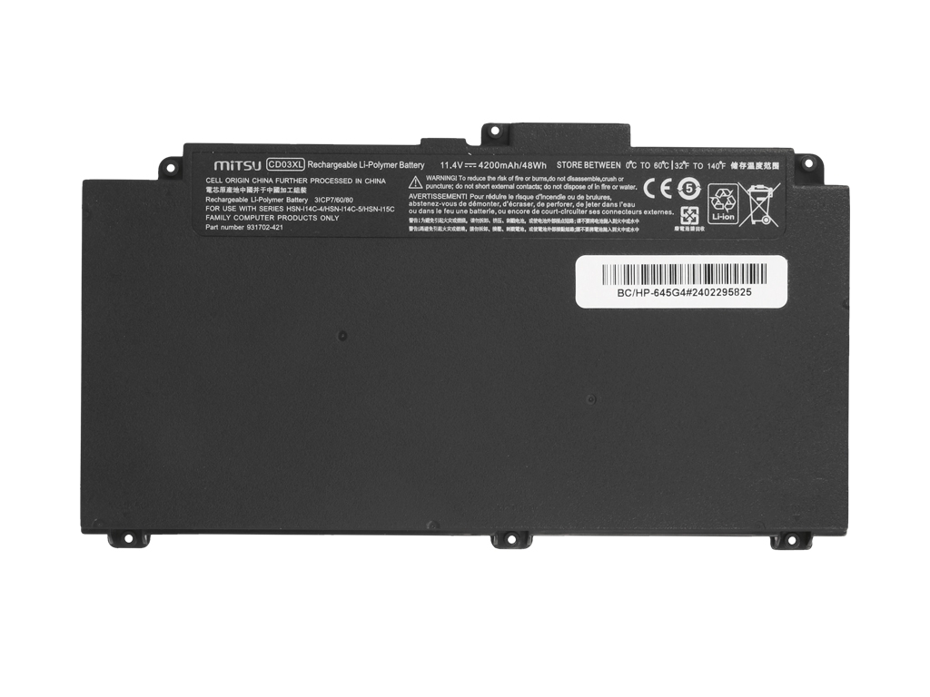 Bateria do laptopa HP ProBook 640 G4; 640 G5; 640 G7; 645 G4; 650 G4; 650 G4; 650 G7 - obrazek 3