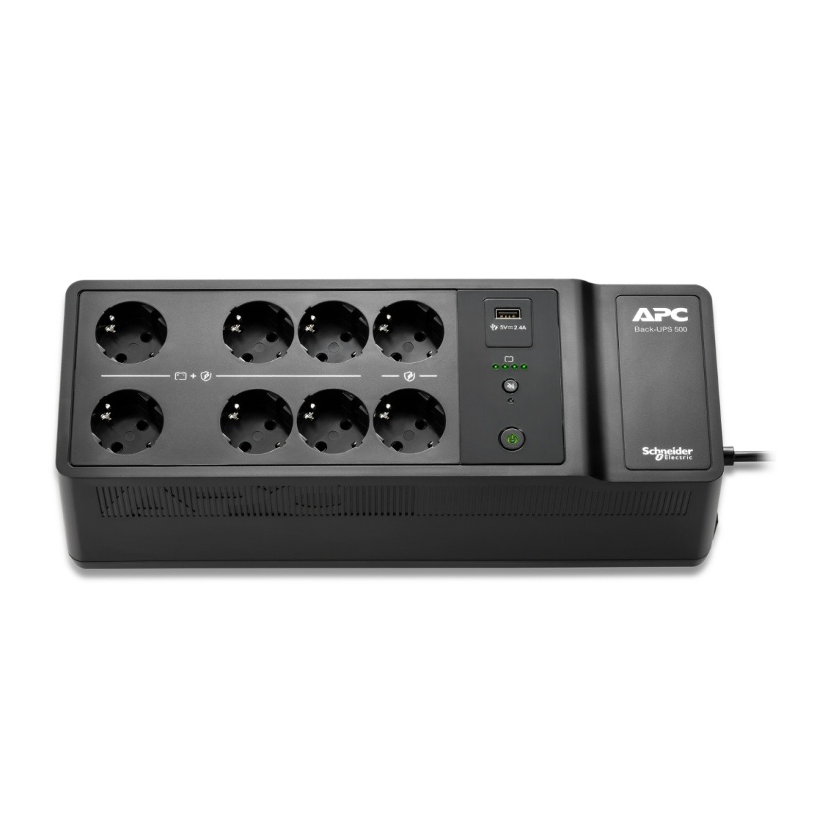 Zasilacz awaryjny UPS - APC Back-UPS BE 500VA Schuko - obrazek 4