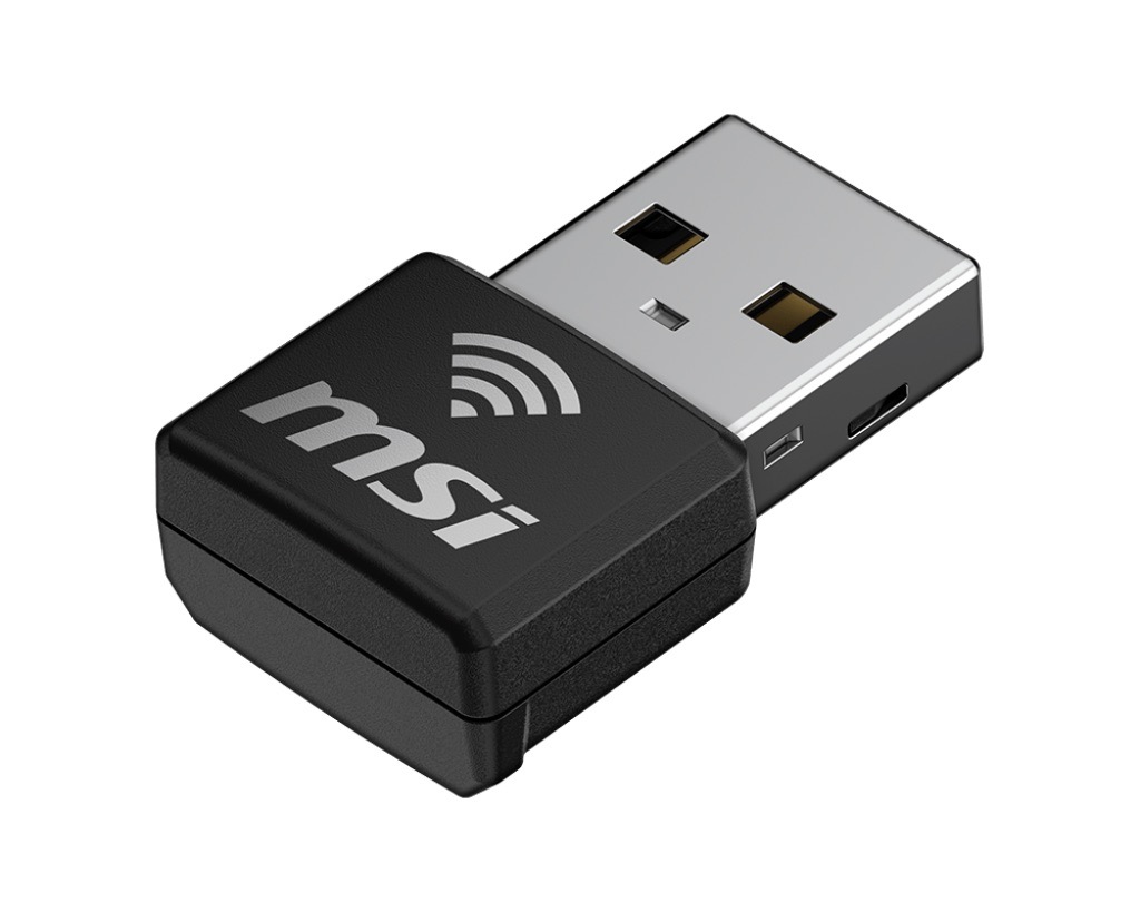 Bezprzewodowa karta sieciowa USB Wi-Fi 6 AX1800 MSI Nano