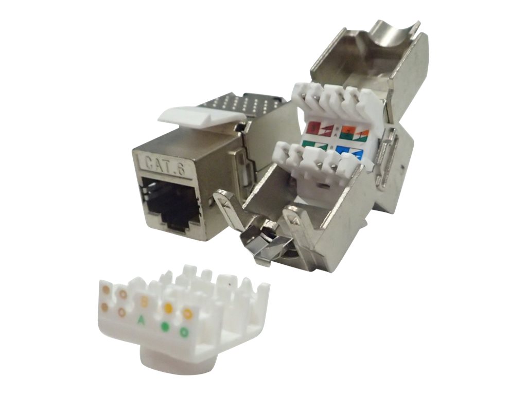 Moduł Keystone RJ45 Cat 6 FTP Beznarzędziowy Netrack