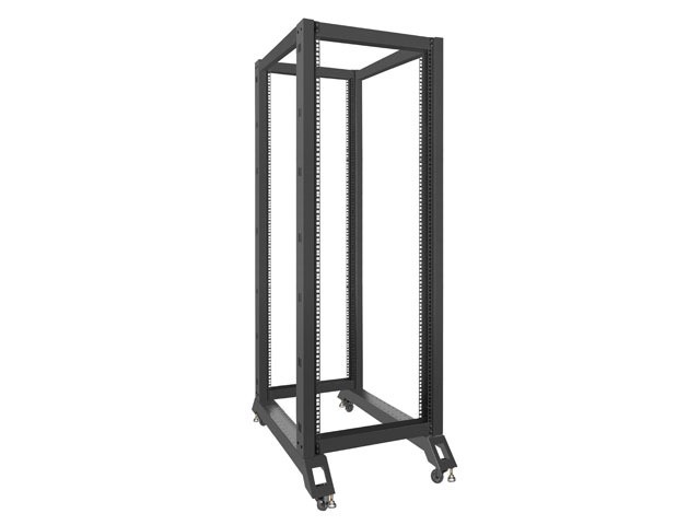 Szafa stojąca Open Rack rack 19'' 42U 600x1000mm Czarna Langberg - obrazek 3