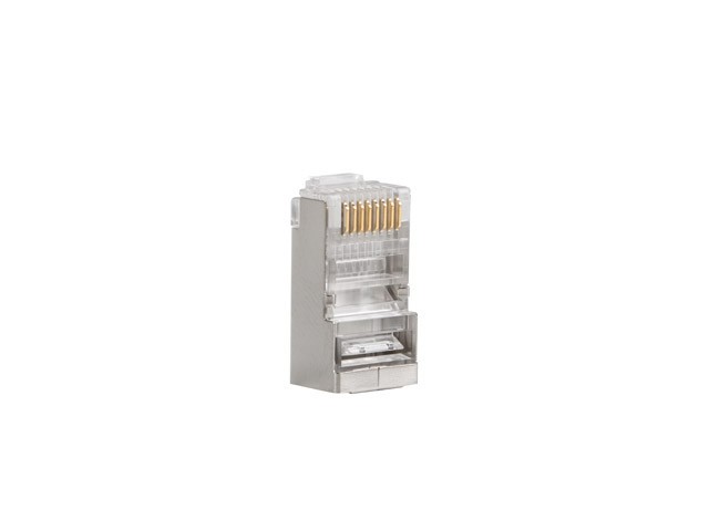 Wtyk RJ45 zaciskany kat.5e FTP przelotowy 100 szt. Lanberg - obrazek 2