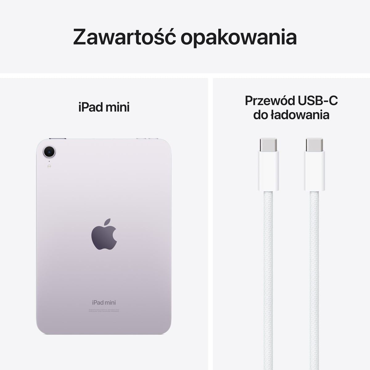 Apple iPad mini 7 8,3" Wi-Fi + Cellular 512GB - Fioletowy - obrazek 3