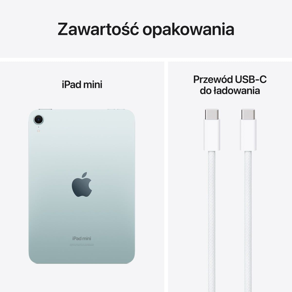 Apple iPad mini 7 8,3" Wi-Fi 512GB - Niebieski - obrazek 3
