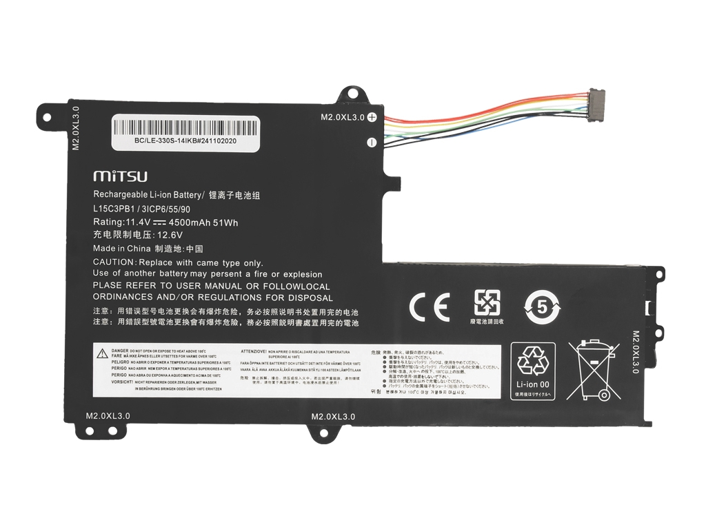 Bateria do laptopa Lenovo IdeaPad 330S-14IKB, 330S-15ARR, Yoga 520 - obrazek 2