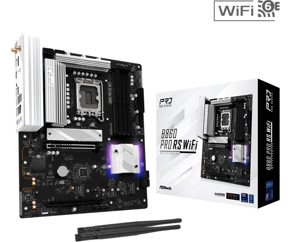 Płyta Socket LGA1851 ASRock B860 Pro RS WiFi