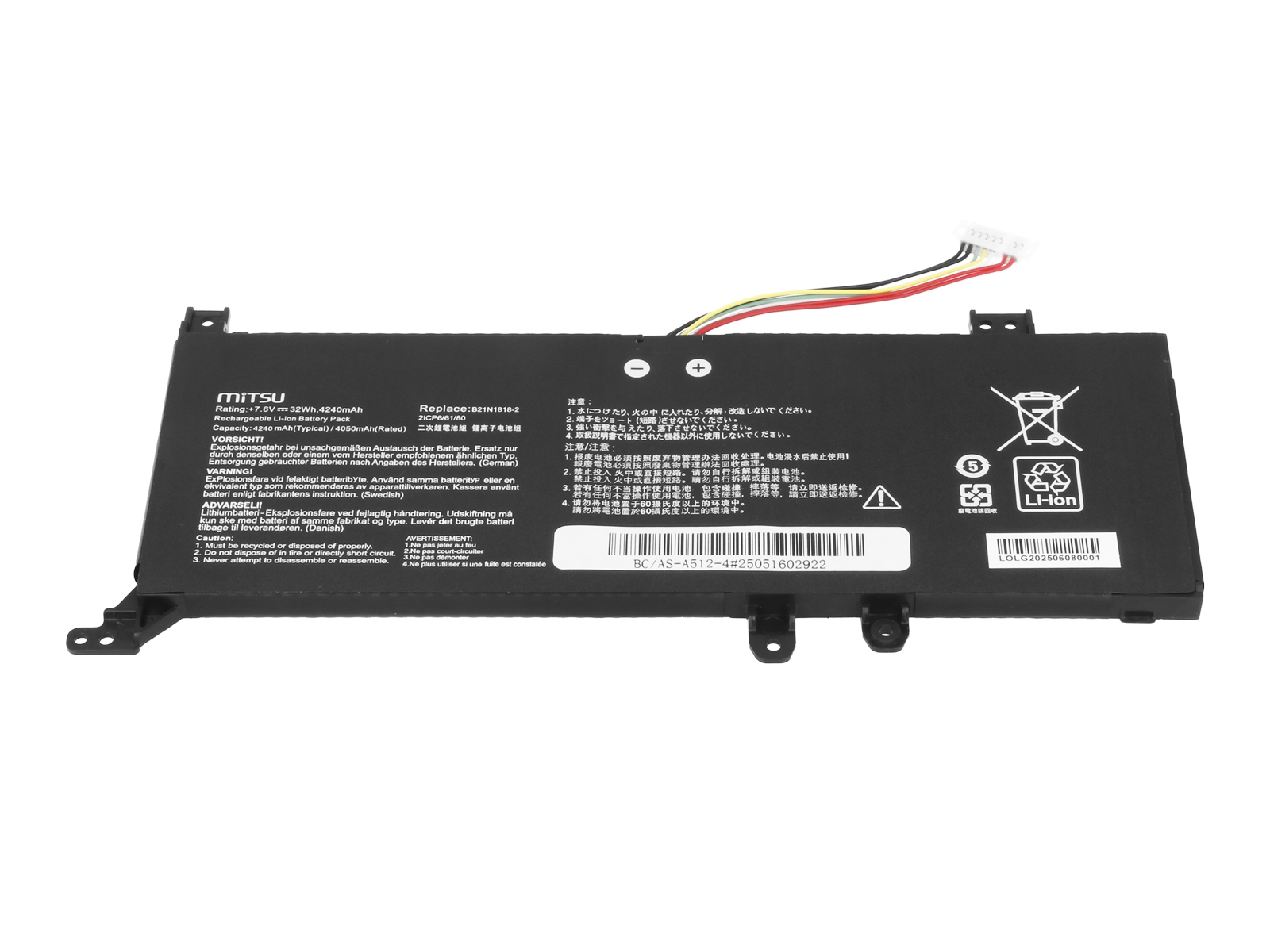 Bateria do laptopa Asus Vivobook 14 D415D, 15 X515E - obrazek 4