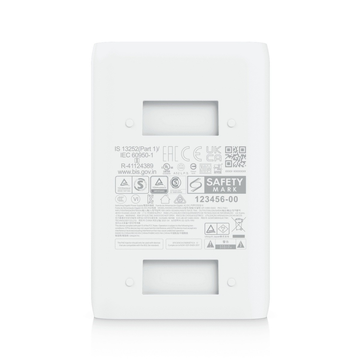 Zasilacz PoE Ubiquiti U-POE+ 48V 0.65A PoE+ - obrazek 2