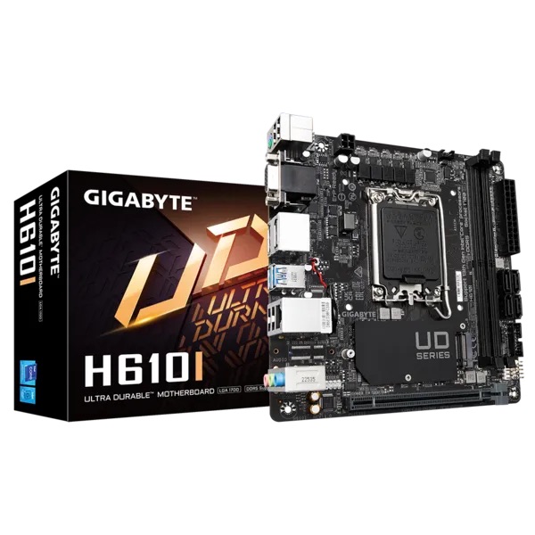 Płyta Socket LGA1700 Gigabyte H610I
