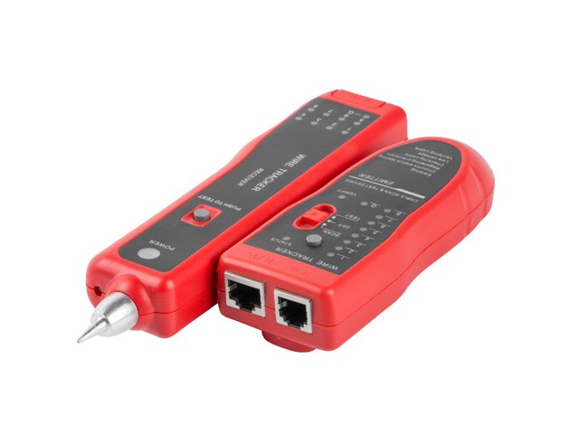 Tester okablowania RJ45, RJ11, RJ12 z funkcją lokalizatora Lanberg - obrazek 2
