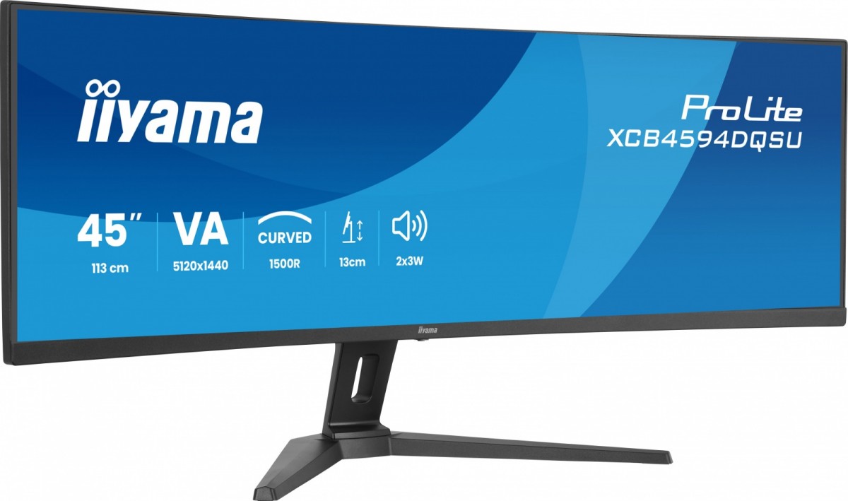 Monitor 44,5" iiyama ProLite XCB4594DQSU-B1 - obrazek 3