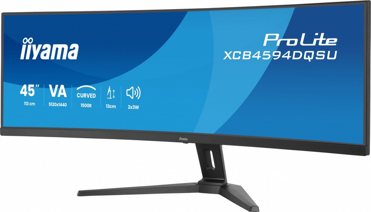 Monitor 44,5" iiyama ProLite XCB4594DQSU-B1 - obrazek 5