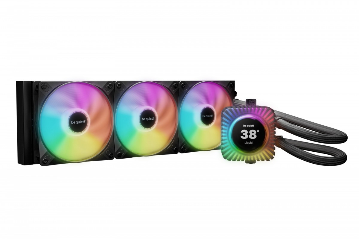 Chłodzenie wodne be quiet! Light Loop IO LCD 360mm ARGB Czarne