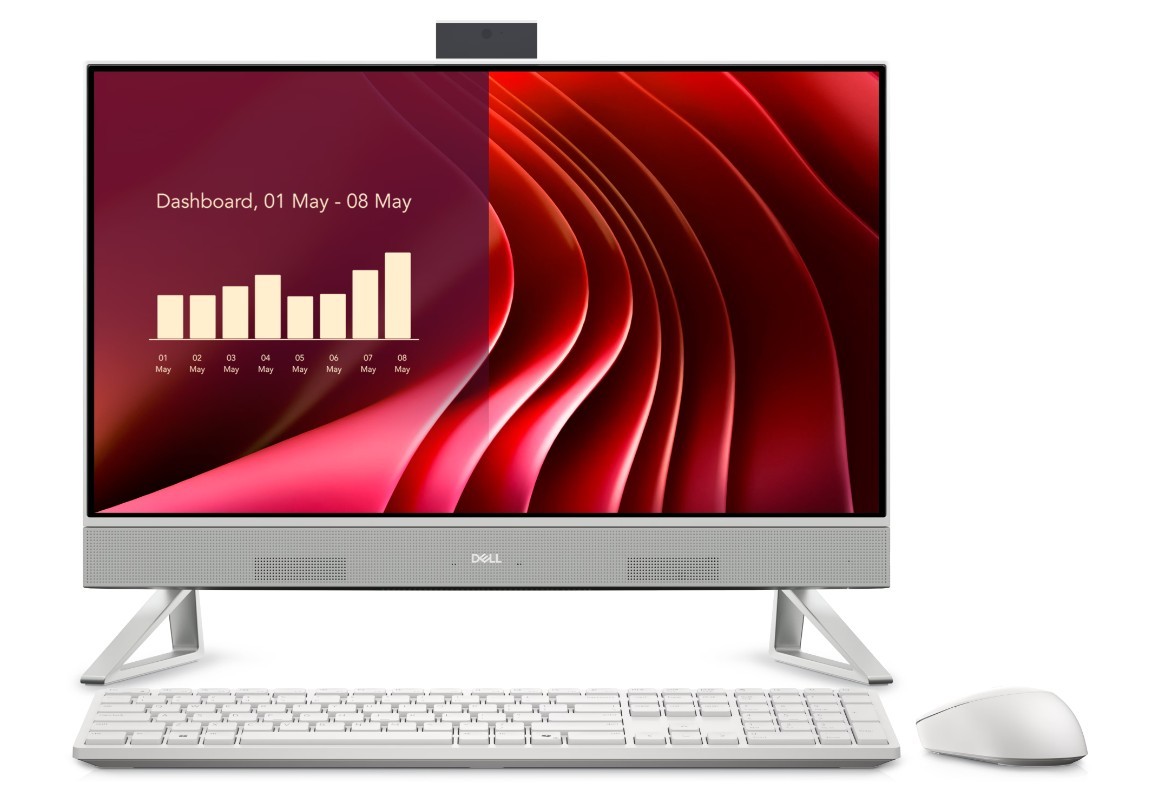 Komputer All-in-One Dell 24 EC24250 23,8" FullHD Core 5 1334U 16GB 512GB SSD MS Windows 11 Professional