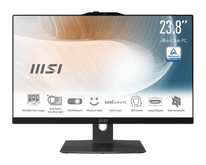 Komputer All-in-One MSI Modern AM242P 23,8" FullHD Core 5 120U 16GB 512GB SSD MS Windows 11 Professional