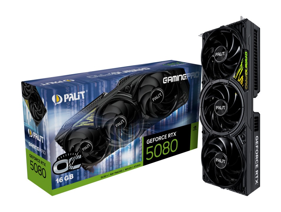 GeForce RTX 5080 16GB Palit GamingPro OC V1