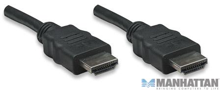 Kabel HDMI męski na HDMI męski v.1.3 1.8 m MANHATTAN - obrazek 4