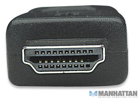 Kabel HDMI męski na HDMI męski v.1.3 1.8 m MANHATTAN - obrazek 3