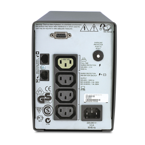 Zasilacz awaryjny UPS - APC Smart-UPS SC 420VA - obrazek 2