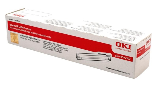 Toner OKI 43502302 Black 3000 str. - obrazek 2