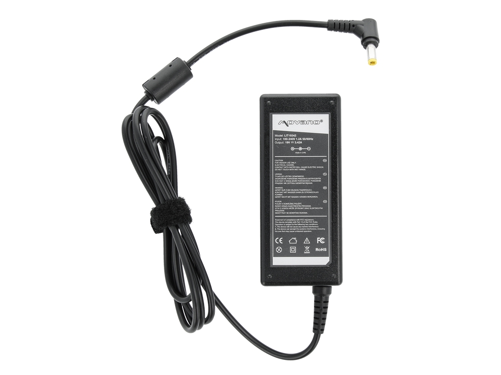 Zasilacz sieciowy do laptopa Asus, Toshiba, Lenovo, MSI 19V 65W 5,5x2,5mm - obrazek 4