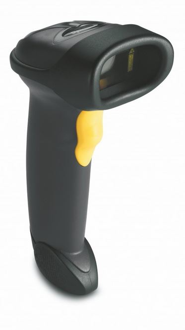 Czytnik kodów kreskowych Zebra 1D LS2208 USB Podstawka Czarny