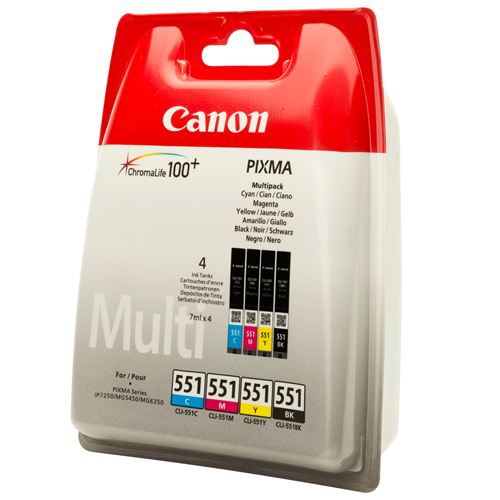 Tusz Canon CLI-551 CMYK - obrazek 2