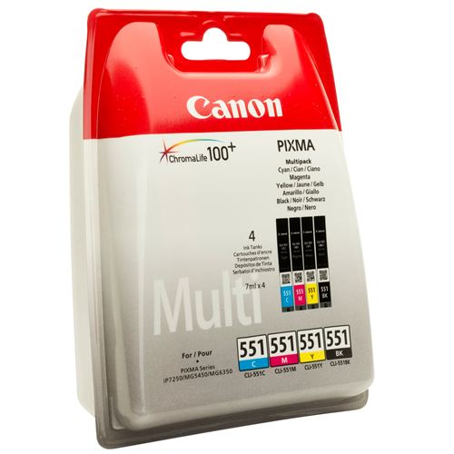 Tusz Canon CLI-551 CMYK - obrazek 3