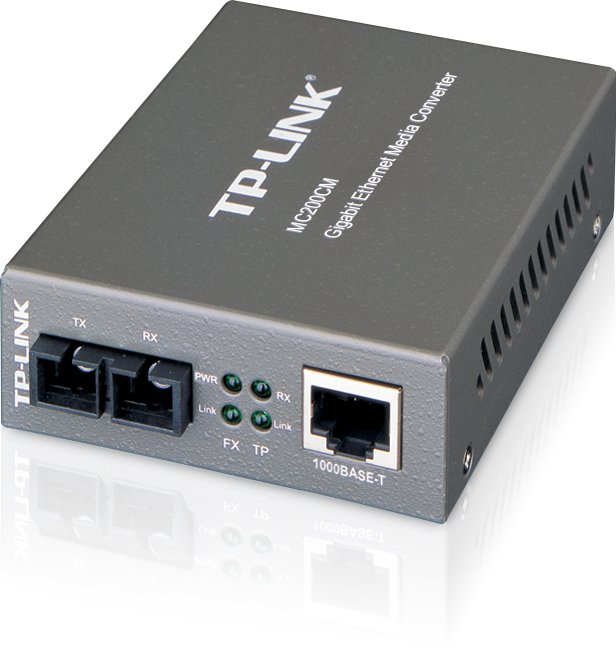 Konwerter światłowodowy multimodowy TP-Link MC200CM 1000BaseT (RJ45) - 1000BaseSX (SC) MultiMode 550m