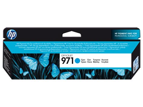Tusz HP 971 CN622AE Cyan 2500 str. - obrazek 2