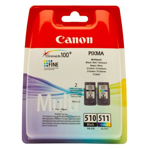 Tusze Canon PG-510/CL-511 Multipack