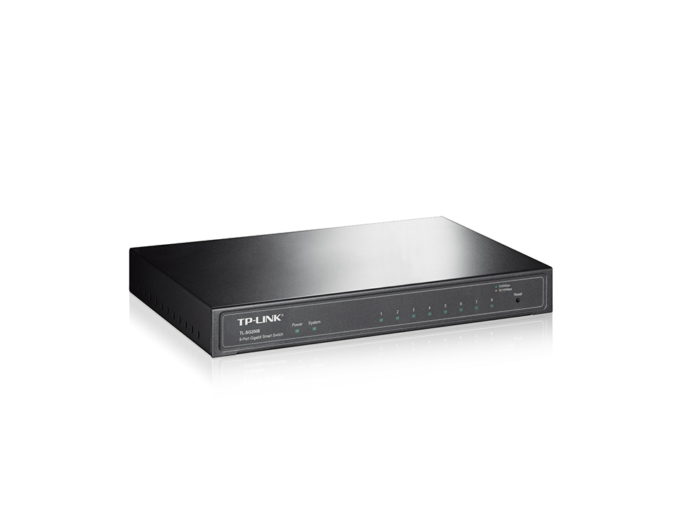 Switch TP-Link TL-SG2008 8x10/100/1000 MB/s JetStream 8-Port Gigabit Smart - obrazek 4