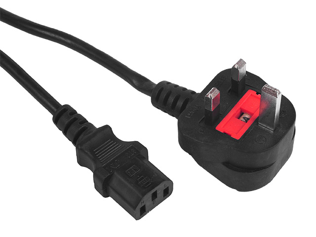 Kabel zasilający do komputera wtyczka UK 1.8m Gembird