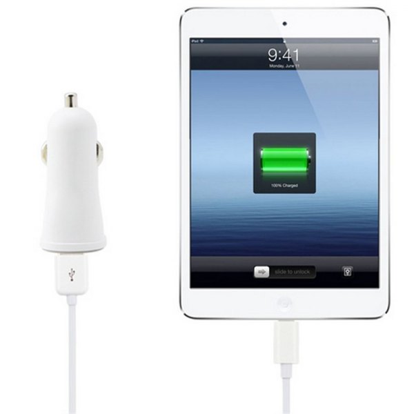 Ładowarka samochodowa USB 5V 2.1A 2 porty Techly - obrazek 4