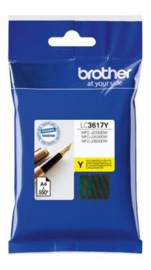 Tusz Brother LC3617Y Yellow 550 str. - obrazek 2